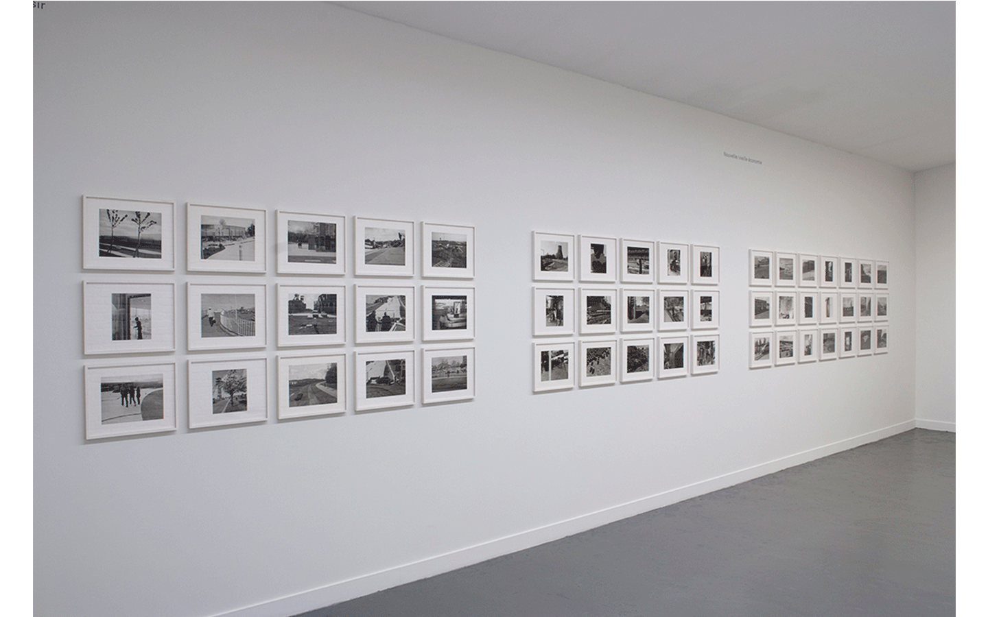 Vue partielle de l'exposition « Renaissance, Scènes de la reconversion industrielle dans le bassin minier du Nord — Pas-de-Calais»