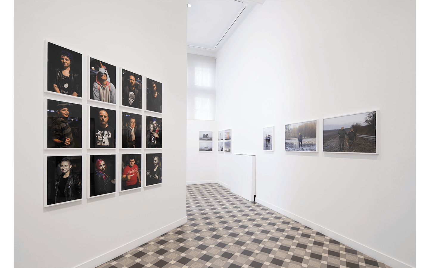Vue partielle de l'exposition