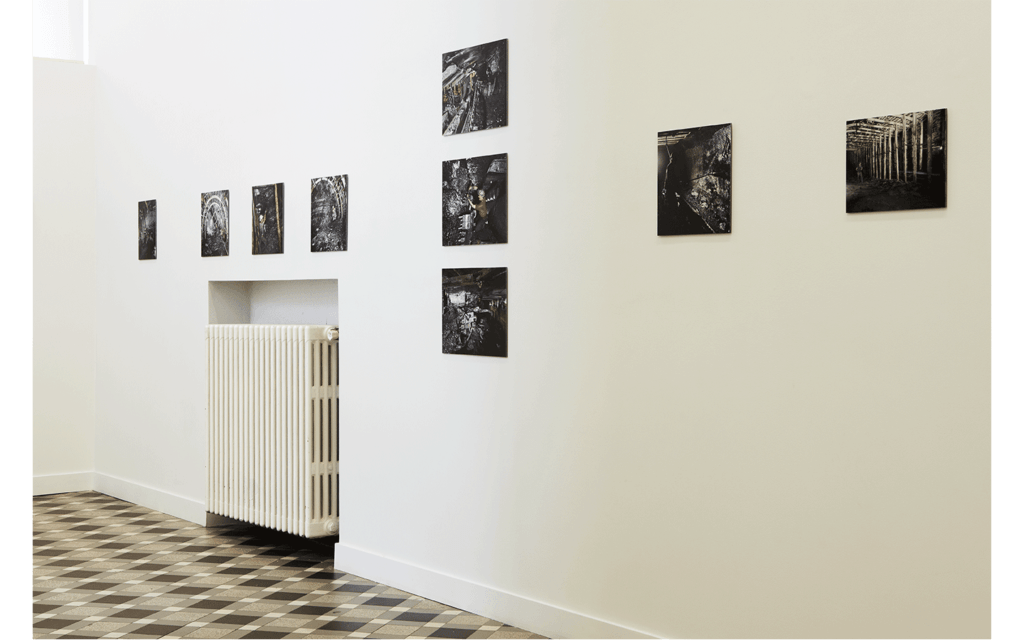 Vues partielles de l'exposition « La Mine en oeuvre 1890-1990. L'homme et l'industrie minière dans le Nord – Pas-de-Calais »