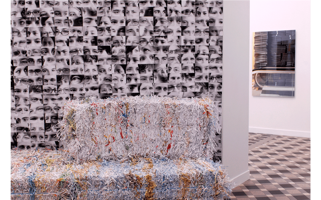 Vues partielles de l'exposition « Rotondifolia »