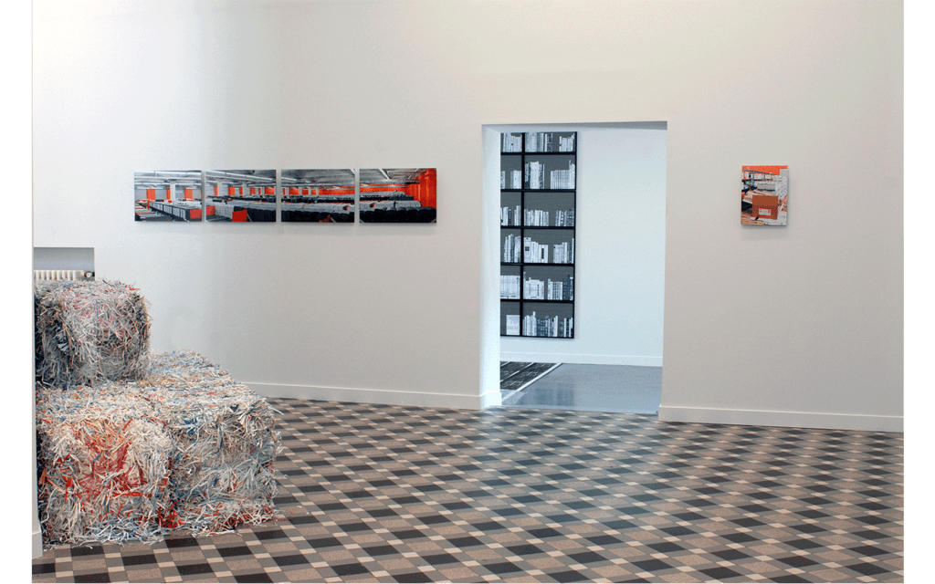 Vues partielles de l'exposition « Rotondifolia »