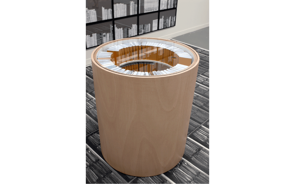 Vues partielles de l'exposition « Rotondifolia »