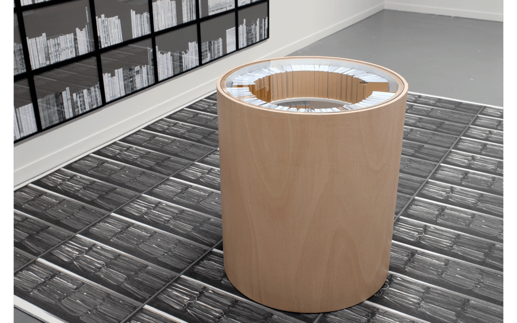 Vues partielles de l'exposition « Rotondifolia »