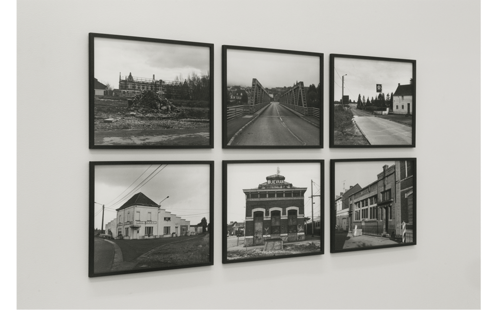 Vues partielles de l’exposition « Transfrontalière » 