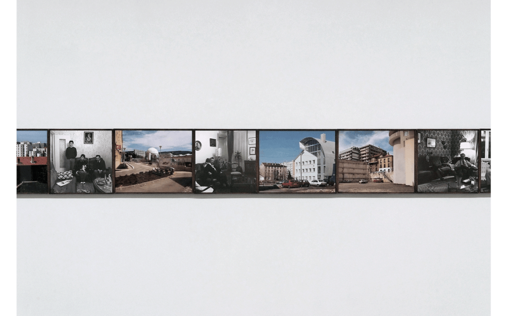 Vues partielles de l’exposition « Lieux de vie »