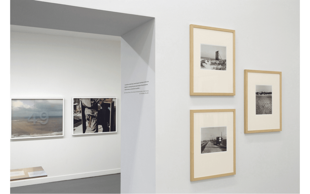 Vues partielles de l’exposition « Le Paysage dans la collection du CRP » 