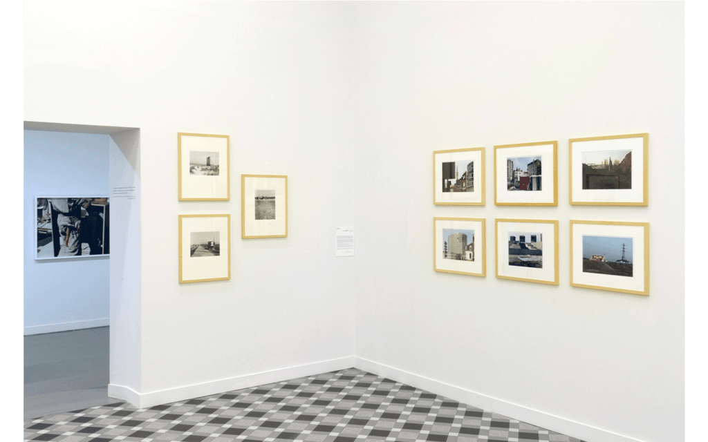 Vues partielles de l’exposition « Le Paysage dans la collection du CRP » 