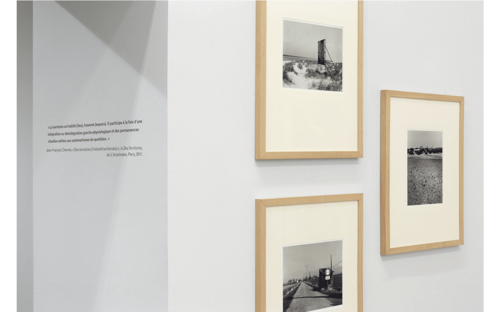 Vues partielles de l’exposition « Le Paysage dans la collection du CRP » 