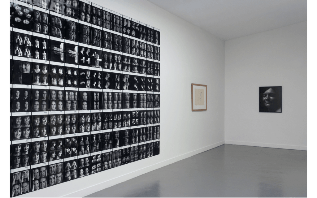Vues partielles de l'exposition « Humaine »