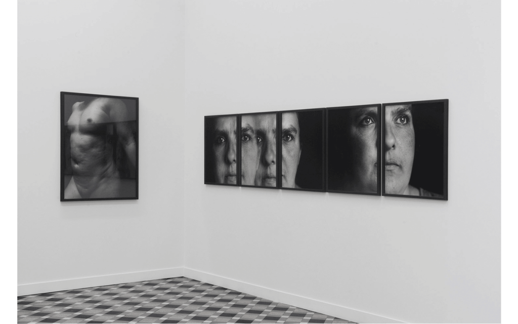 Vues partielles de l'exposition « Humaine »