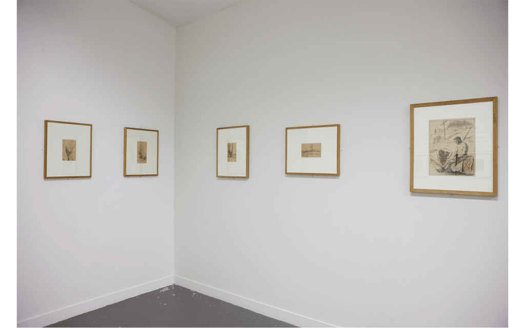 Vue partielle de l'exposition  « Des Terrains / Temps zéro »