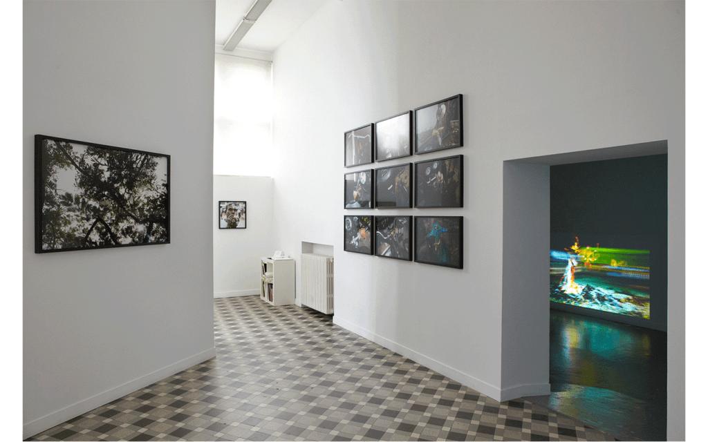 Vue partielle de l'exposition « Backstage »