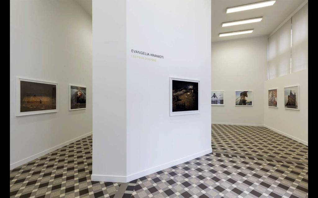 Vue partielle de l'exposition « Les Feux d’Ulysse »