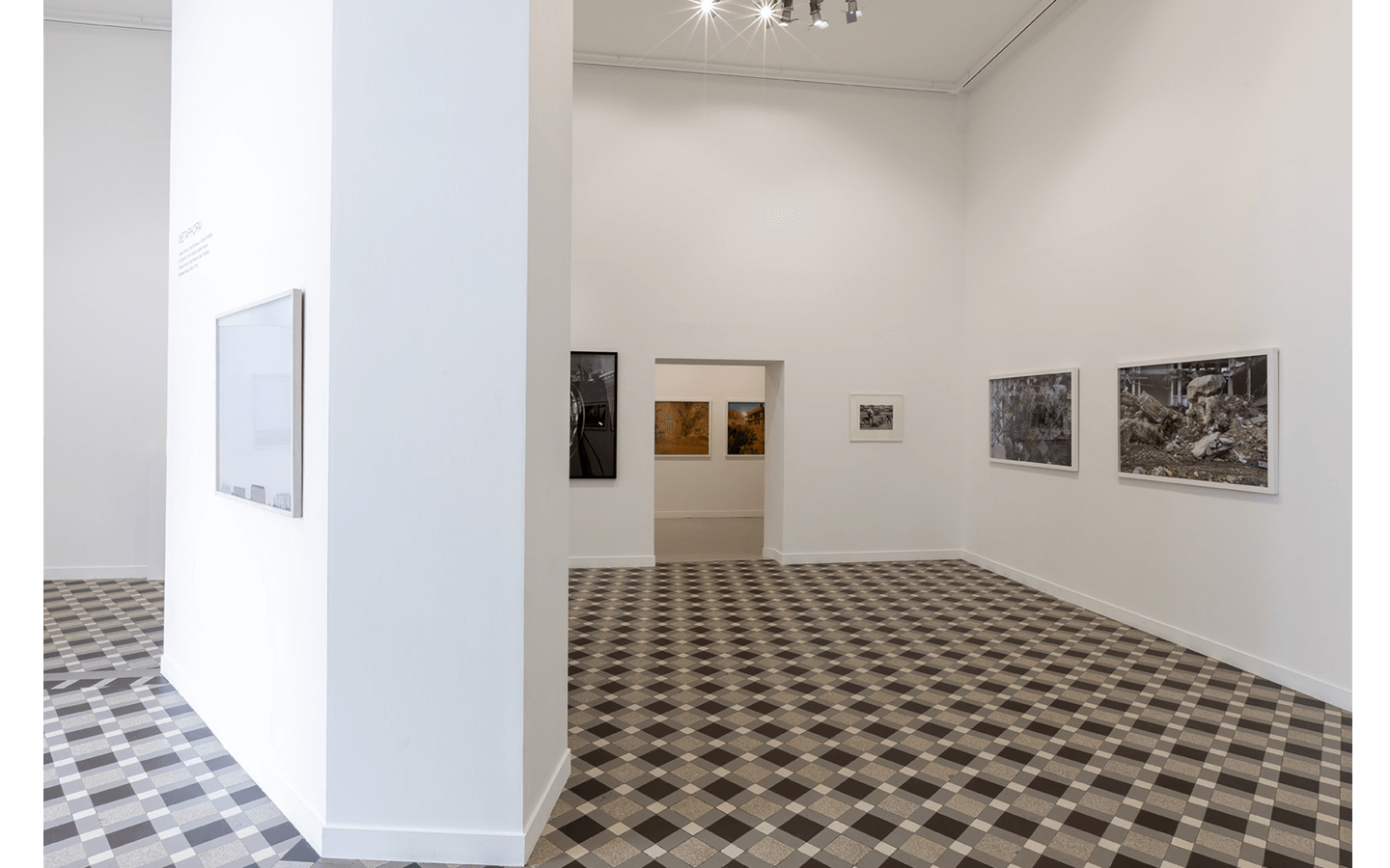 Vue partielle de l'exposition