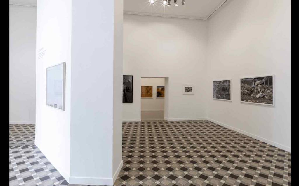 Vue partielle de l'exposition