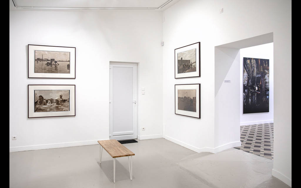 Vue partielle de l'exposition