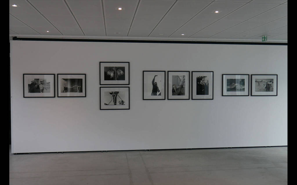 Vue partielle de l'exposition Enchaînements, une réinterprétation de la collection du CRP/