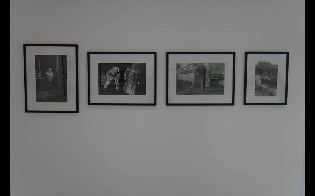 Vue partielle de l'exposition Enchaînements, une réinterprétation de la collection du CRP/