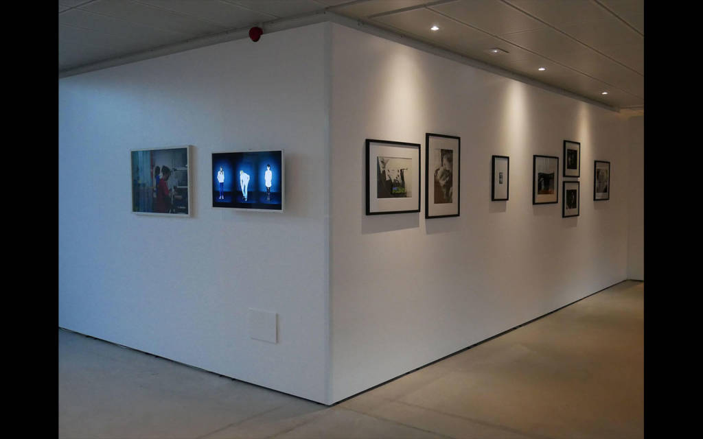 Vue partielle de l'exposition Enchaînements, une réinterprétation de la collection du CRP/