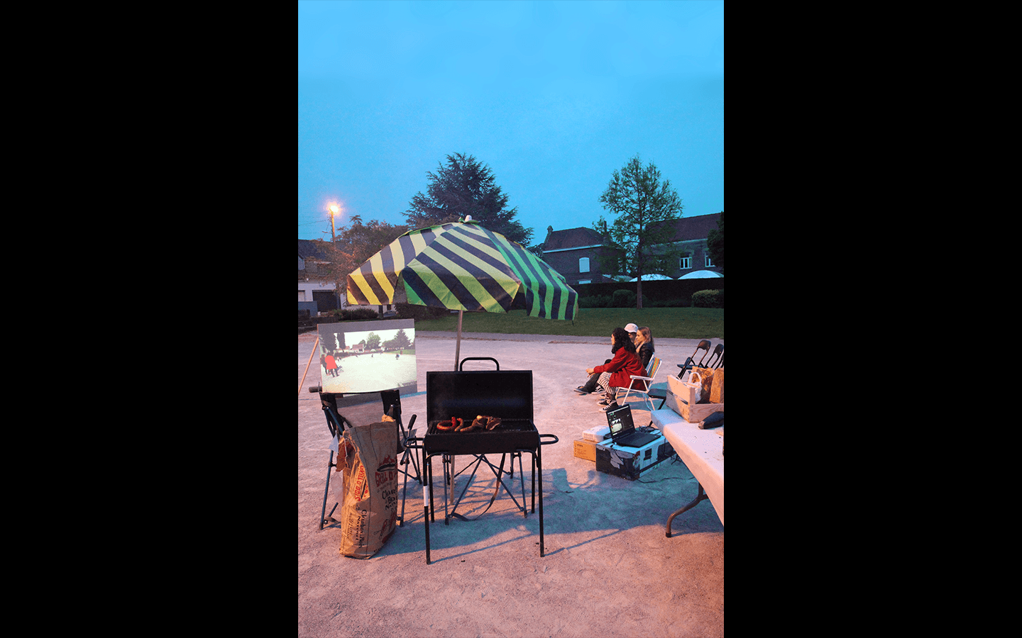 Occupation de la Place des Nations #2, Douchy-les-Mines, 2019