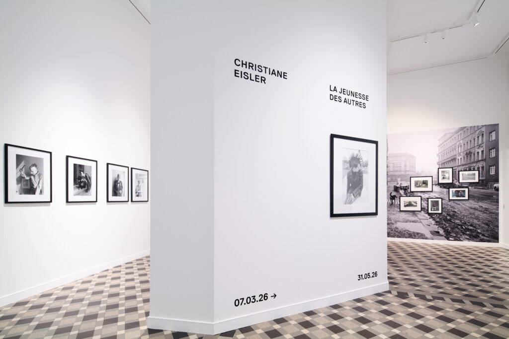 Vue exposition «Christiane Eisler / La jeunesse des autres»